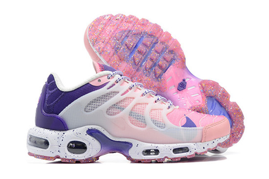 Women's Hot sale Running weapon Air Max TN Pink/Purple Shoes 068